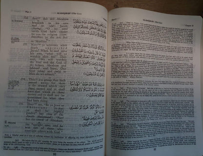 The Holy Qur'an - Arabic text with English translation and commentary