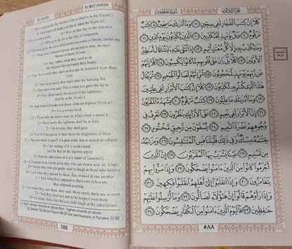 The Glorious Quran - Arabic with English Translation