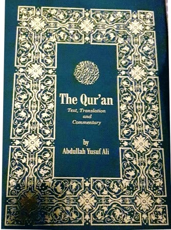 The Holy Quran Hardback - Arabic With English Translation and Commentary