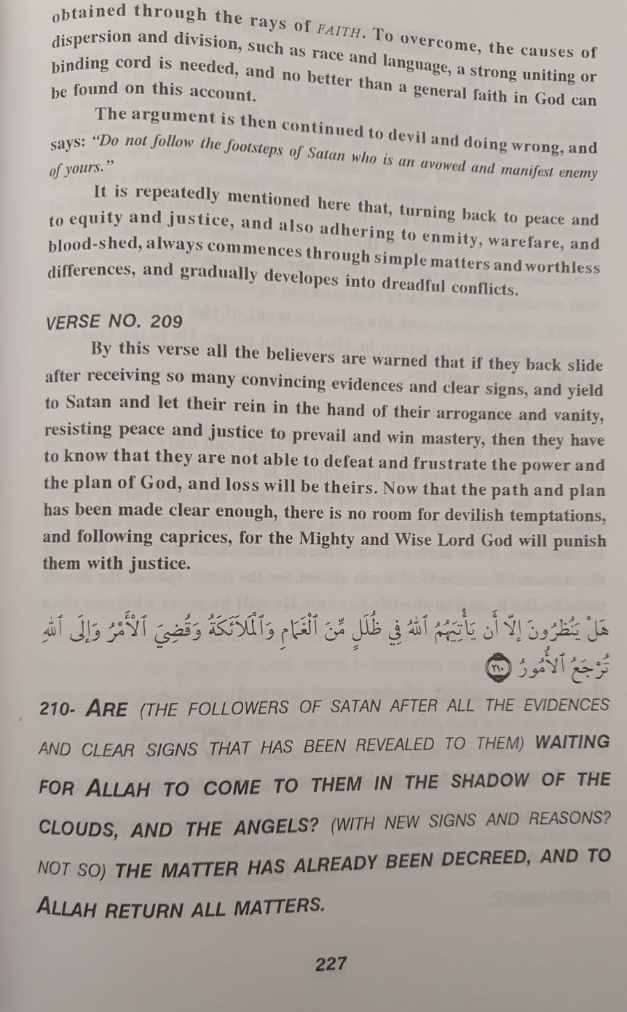 The Holy Quran Text: Translation & Commentary Volumes 1 to 6